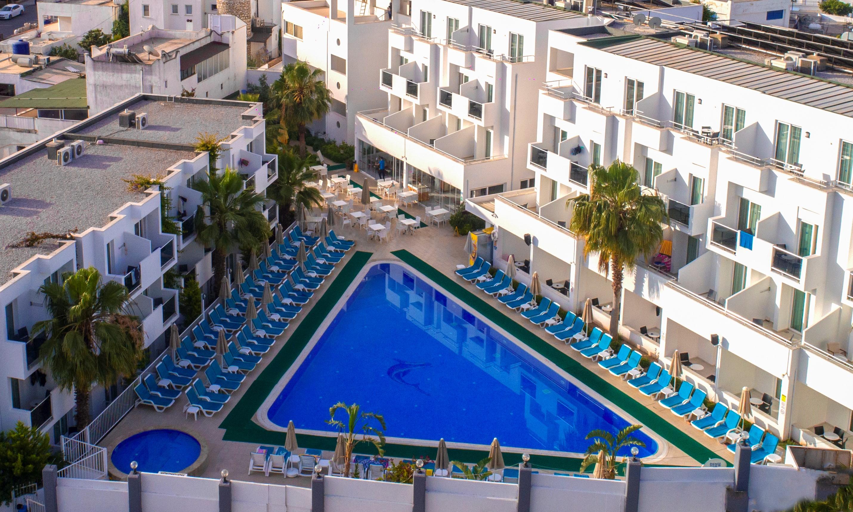 Club Shark Hotel Gümbet Exteriör bild