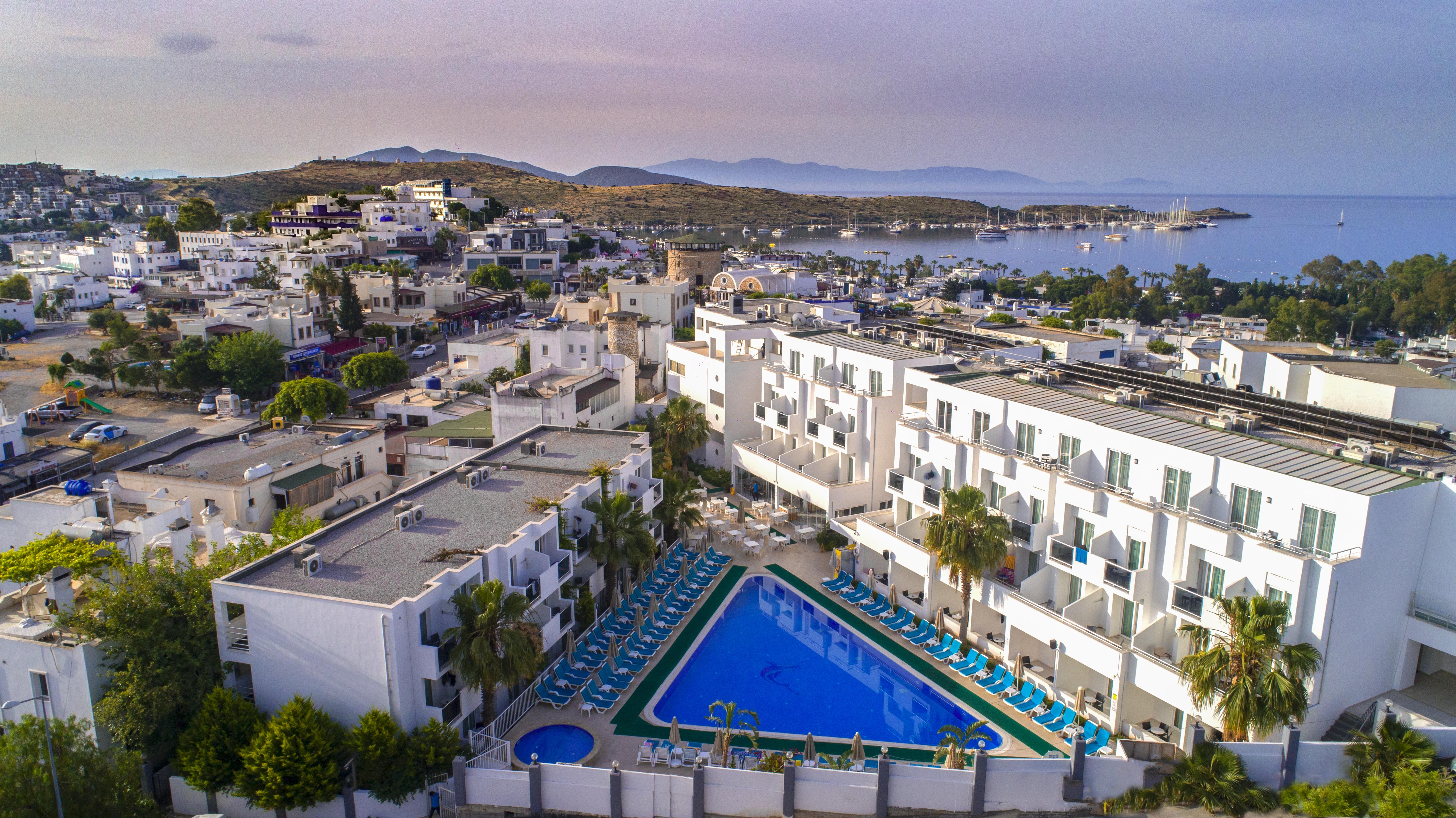 Club Shark Hotel Gümbet Exteriör bild